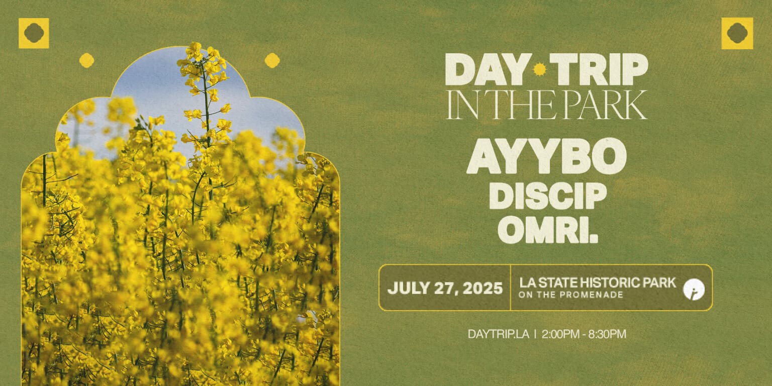 Day Trip in the Park 2025 Event FLyer